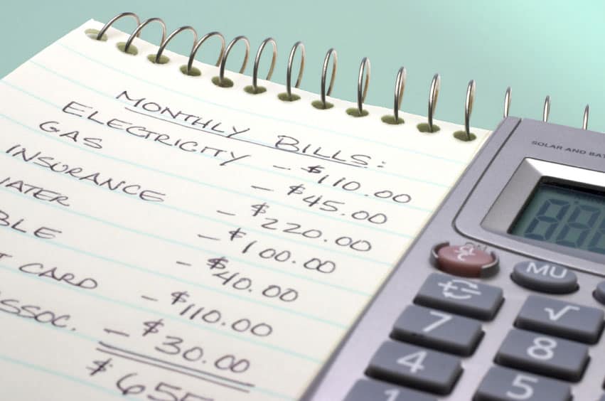expenses list